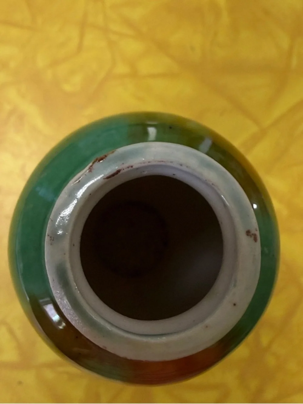 Vintage Ceramic Drip Bud Vase
